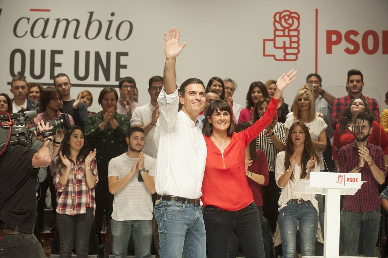 Mitin de Pedro Sánchez en Cieza