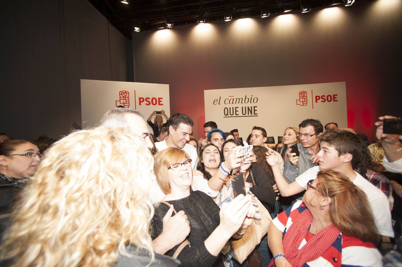 Mitin de Pedro Sánchez en Cieza