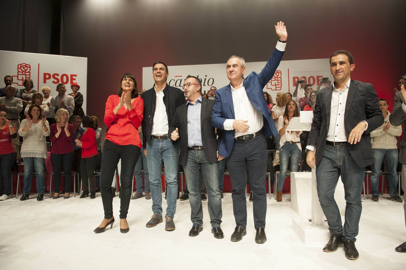 Mitin de Pedro Sánchez en Cieza