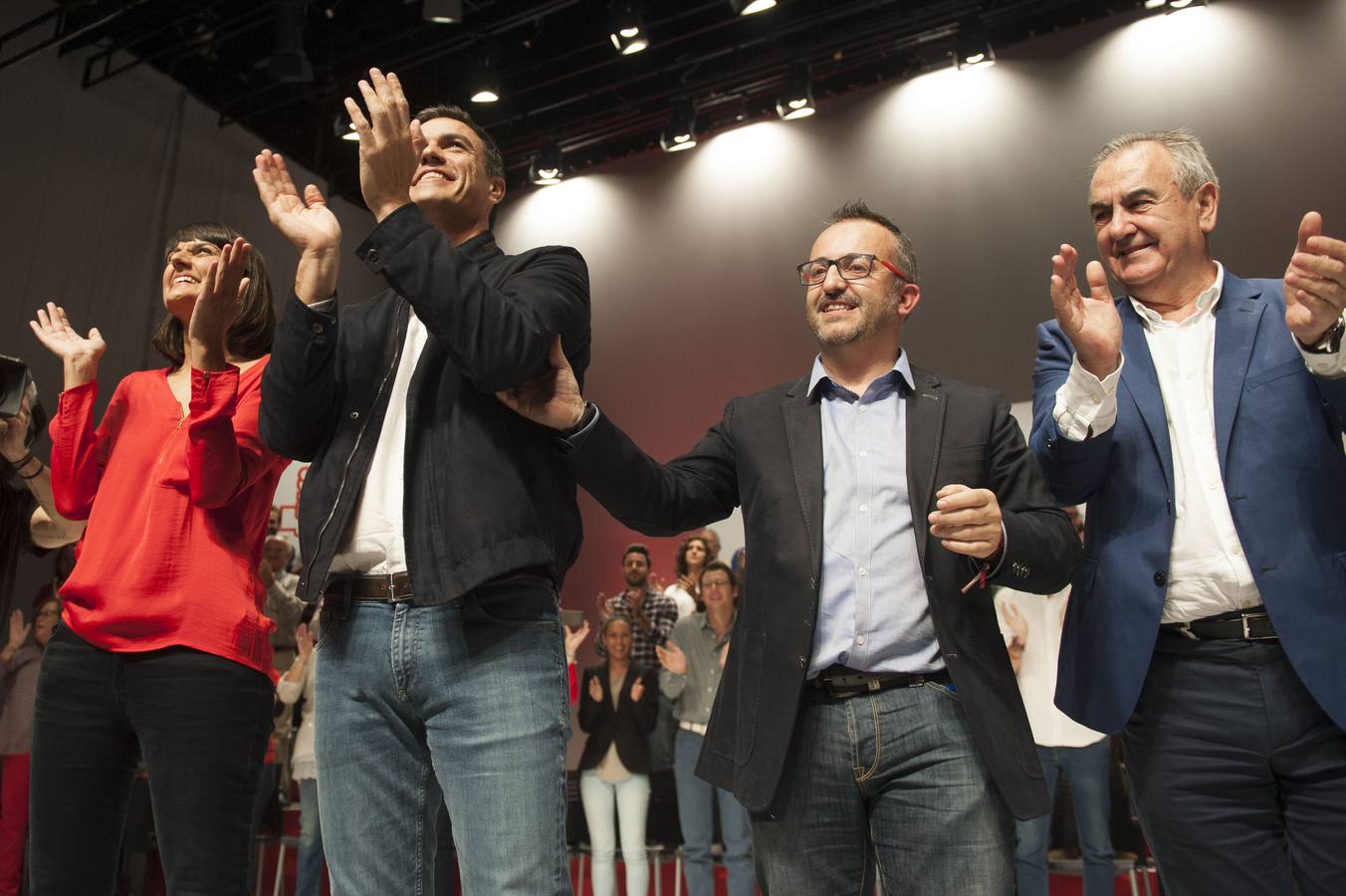 Mitin de Pedro Sánchez en Cieza