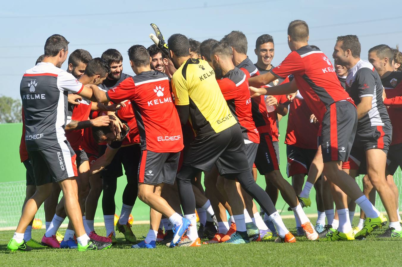 Entrenamiento del Elche CF