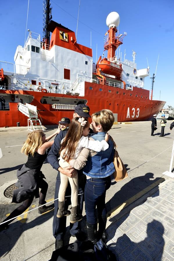 El Hespérides zarpa de nuevo