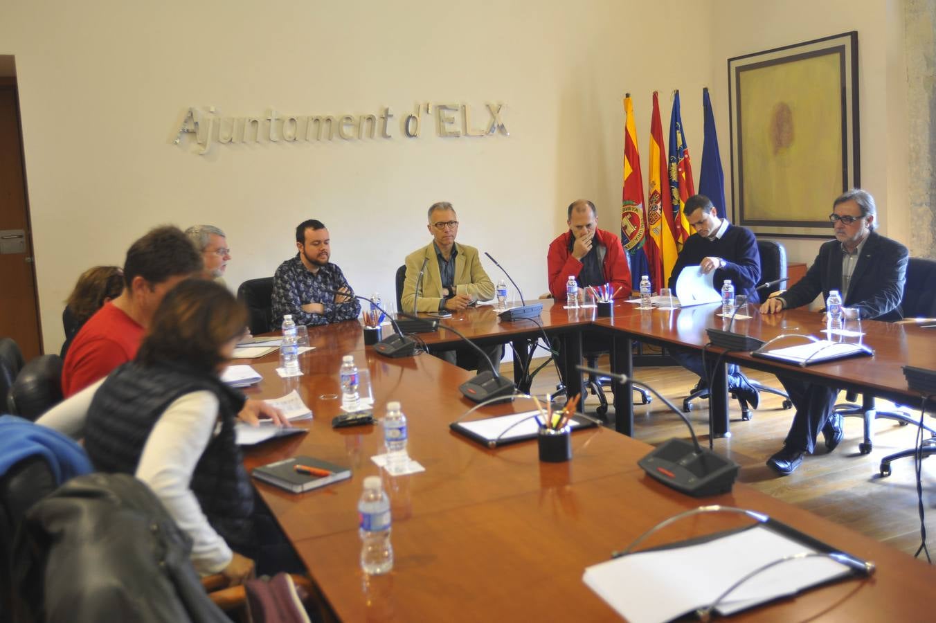 Rogelio Llanes, director general de Agricultura visita Elche