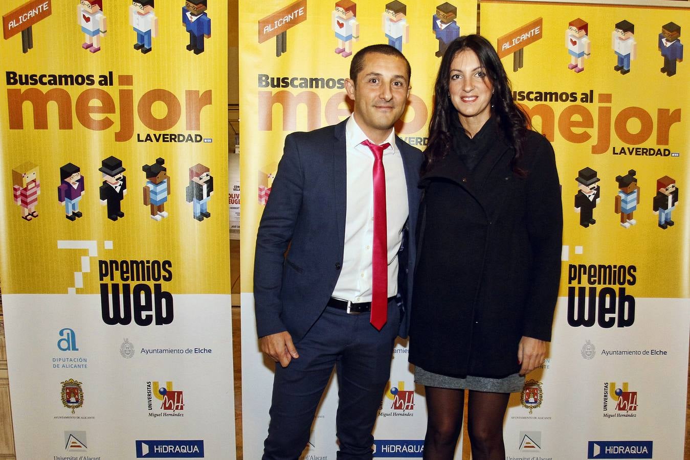 &#039;Photocall&#039; de los VII Premios Web de Alicante (I)