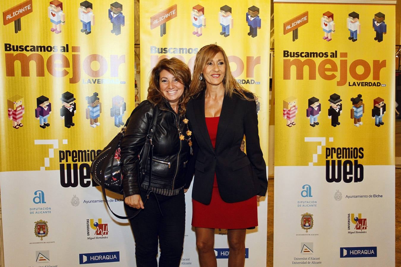 &#039;Photocall&#039; de los VII Premios Web de Alicante (I)