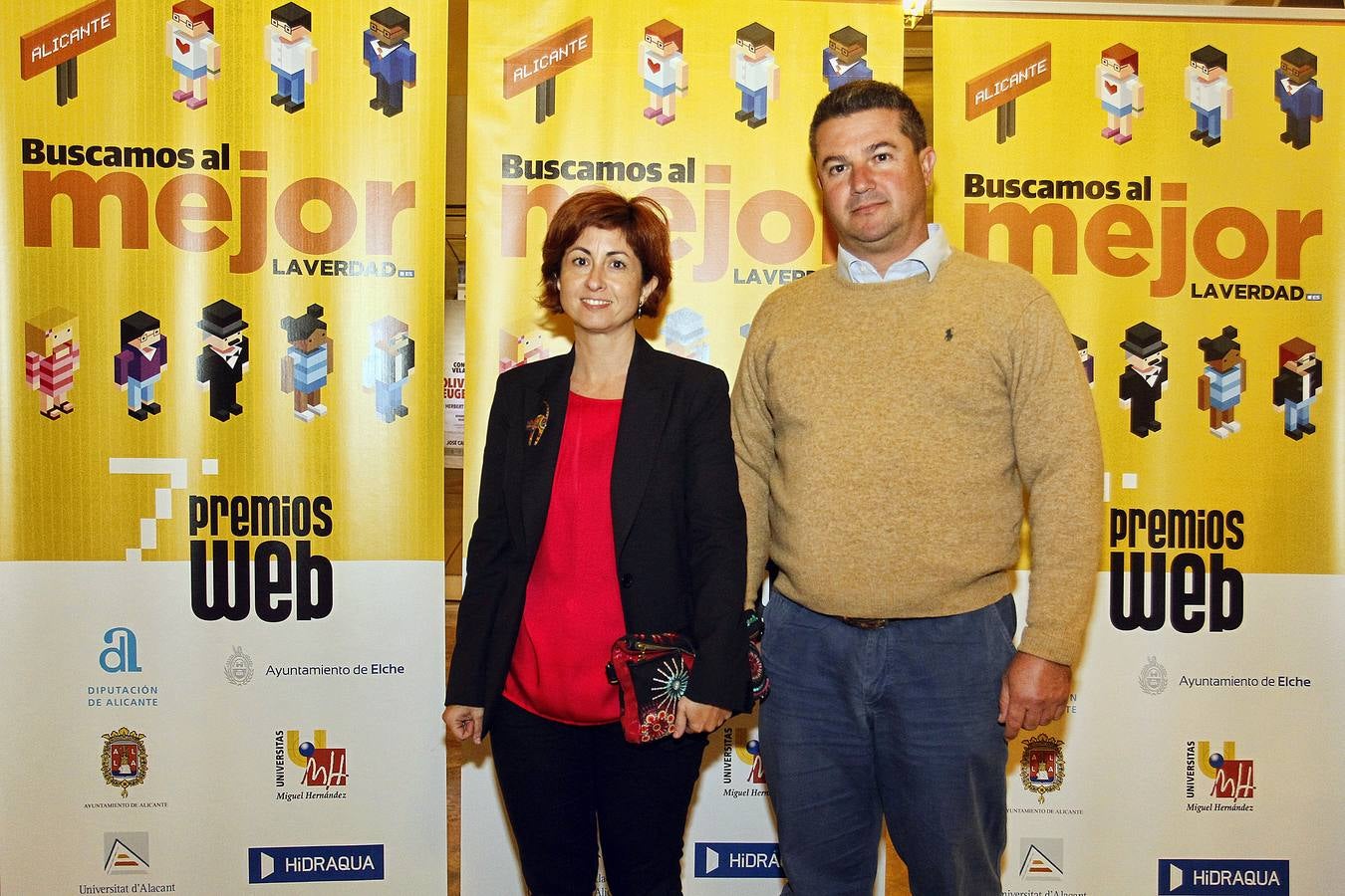 &#039;Photocall&#039; de los VII Premios Web de Alicante (II)