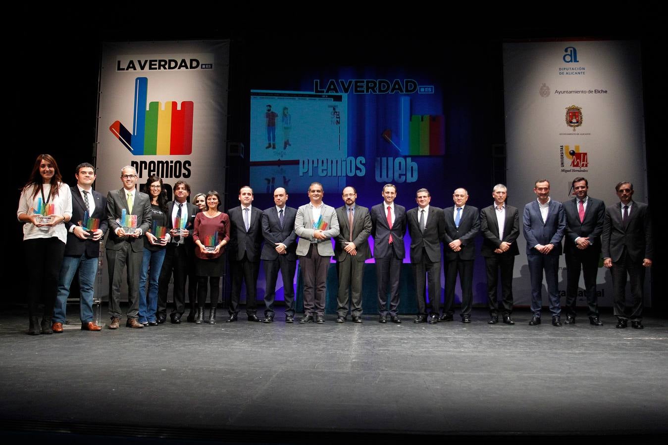 Gala de los VII Premios Web de Alicante (I)