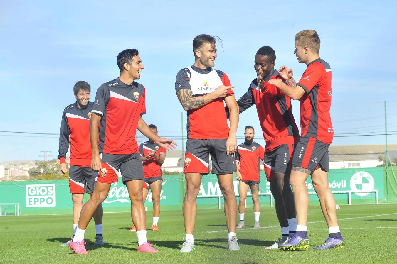 Entrenamiento del Elche