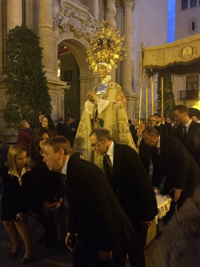 La procesión de la Virgen cierra el año jubilar