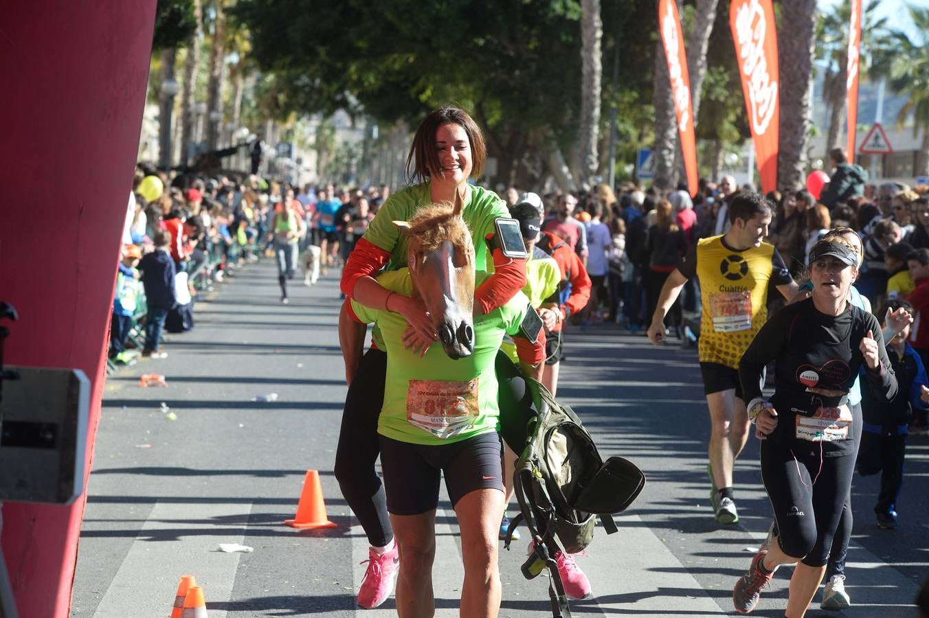 Disparados a la meta como un tiro