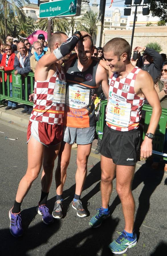 Disparados a la meta como un tiro