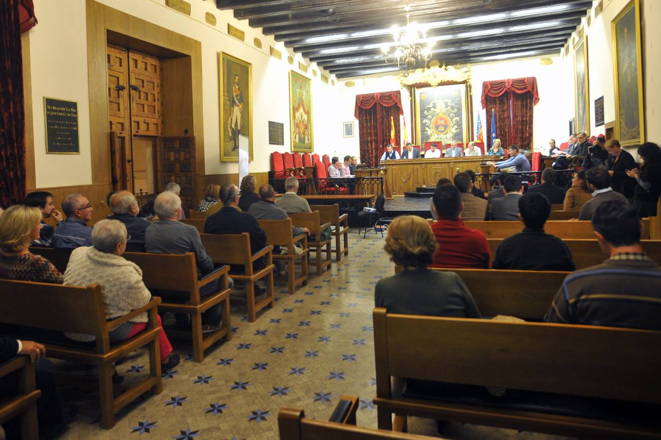 Vicent Marzà ha estado presente en la reunión del patronato del Palmeral