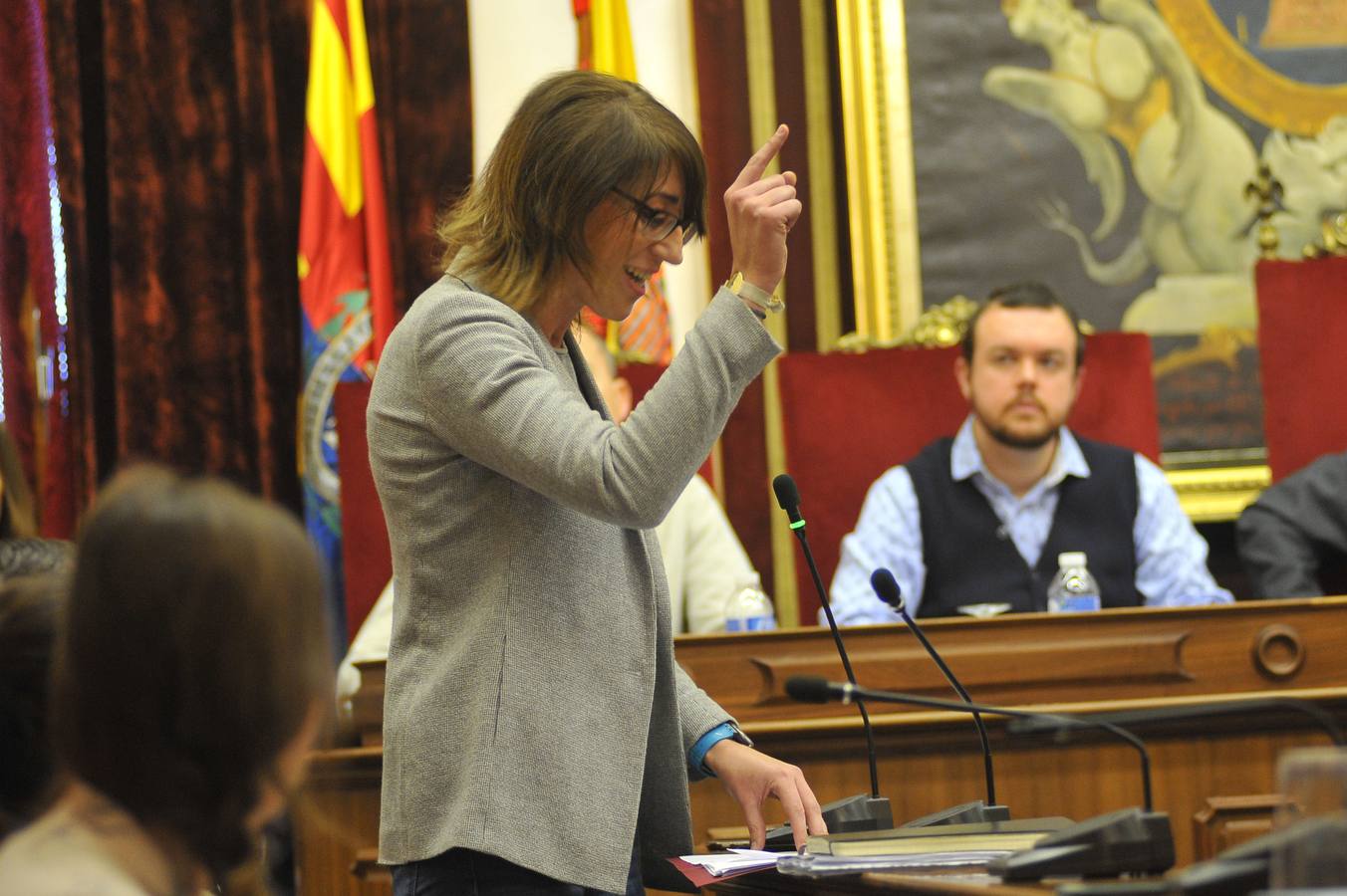 Pleno en el Ayuntamiento de Elche