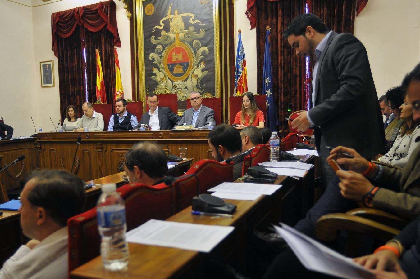 Pleno en el Ayuntamiento de Elche