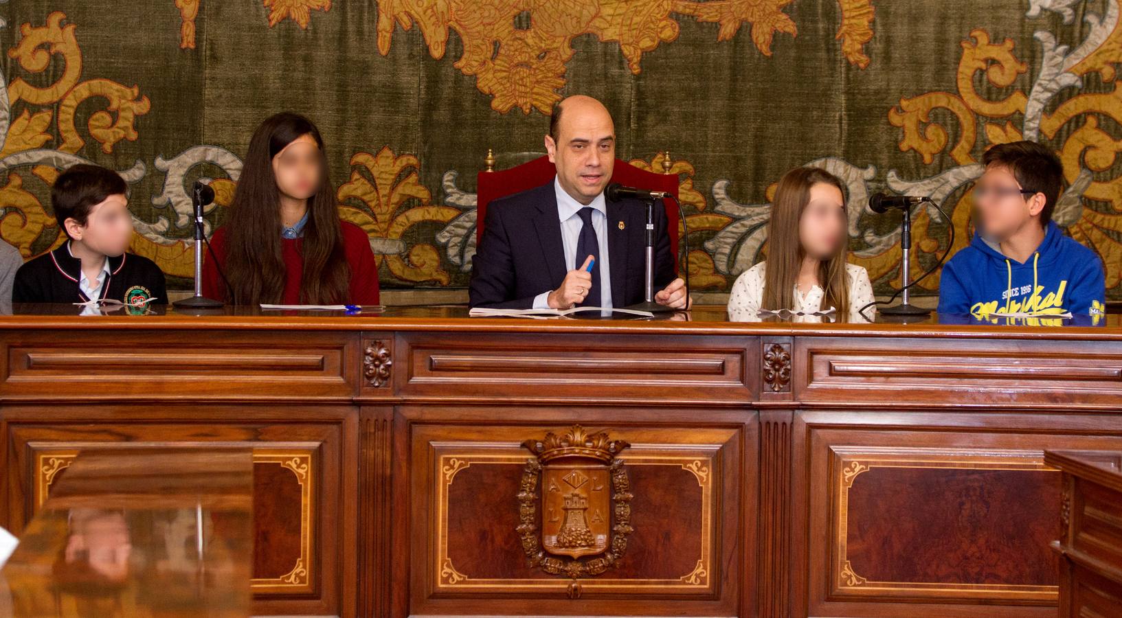 Pleno juvenil en el Ayuntamiento de Alicante