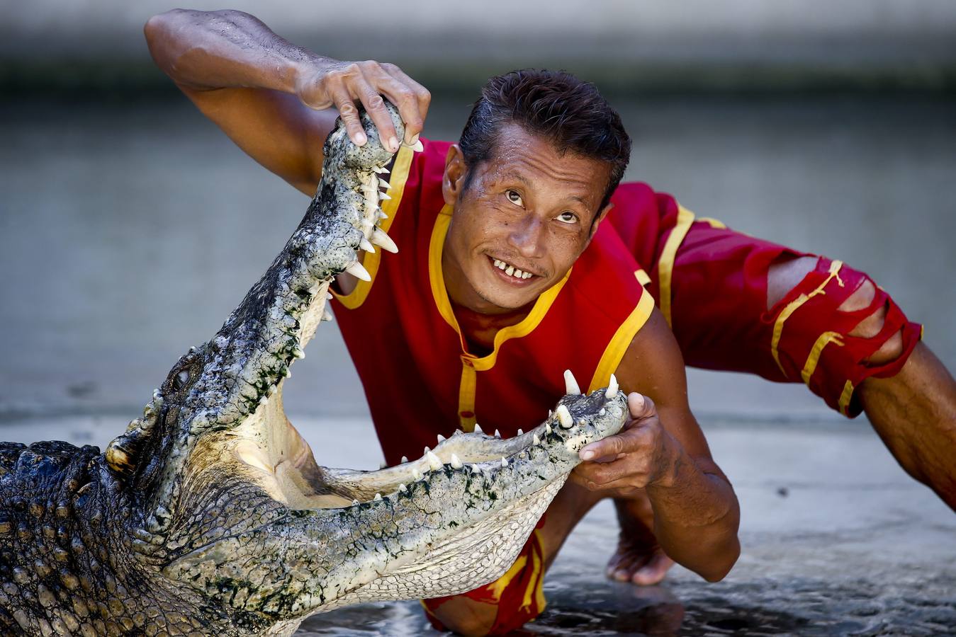 Trabajando entre dientes