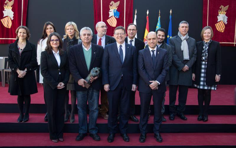 El Consell celebra el Día de la Constitución en Santa Bárbara