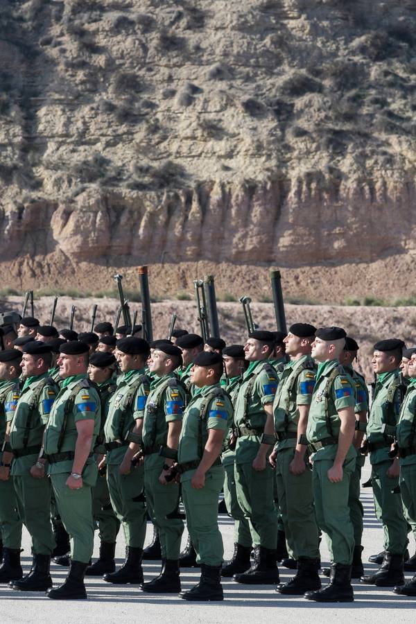 Parada para festejar la Inmaculada en la Bripac