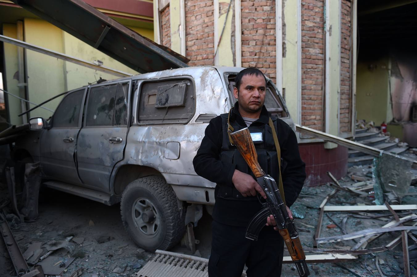 Ataque junto a la Embajada española en Kabul