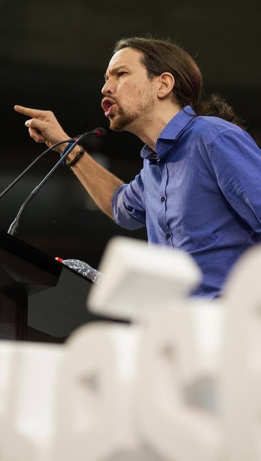 Mitin Pablo Iglesias en Alicante