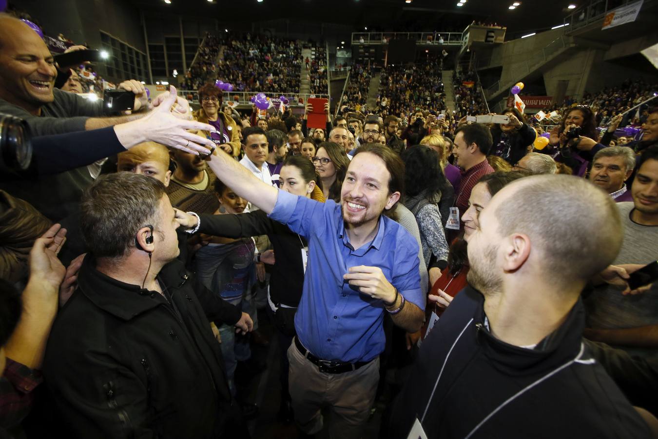 Mitin Pablo Iglesias en Alicante