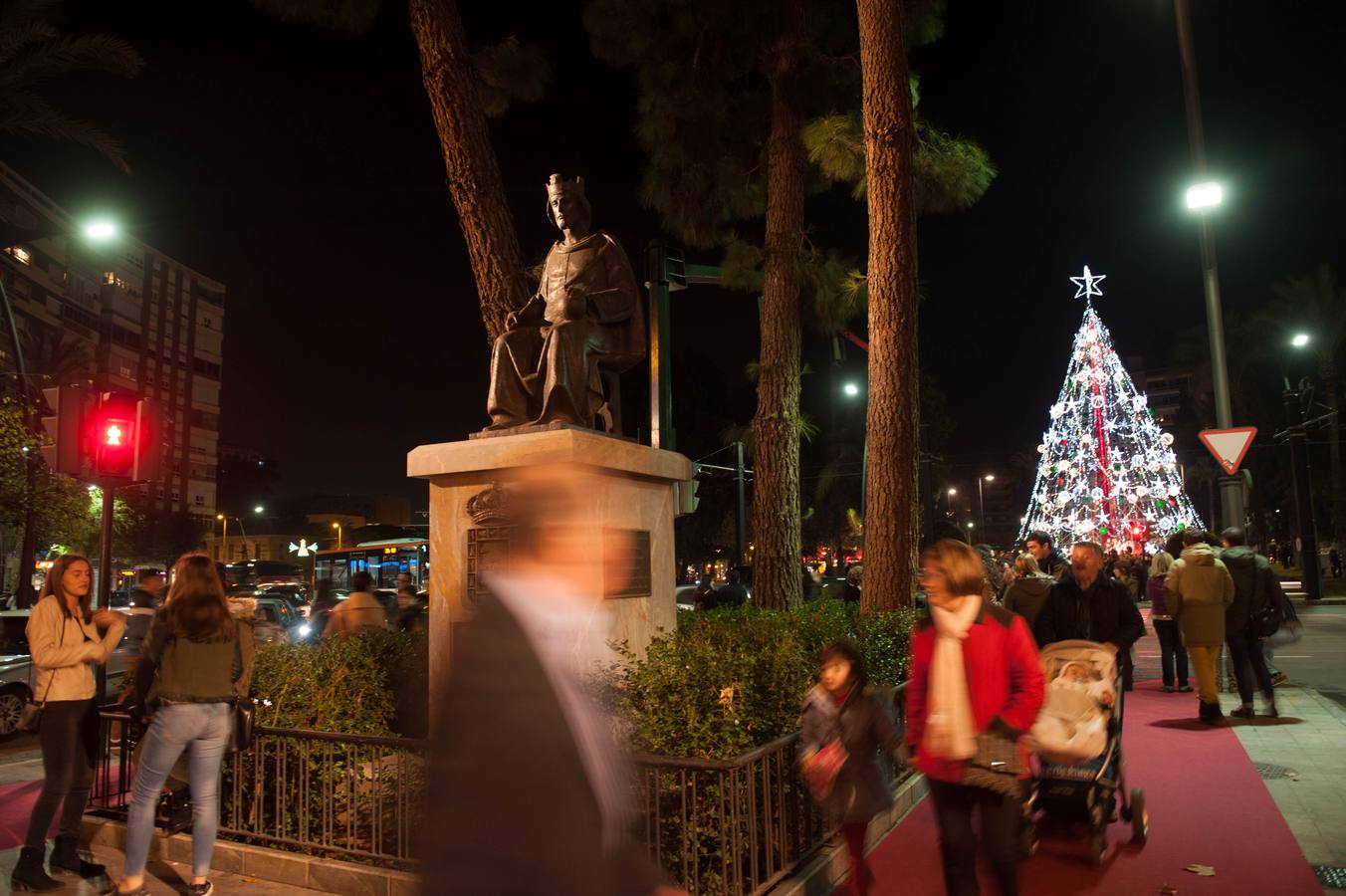 La Navidad llega a lo grande a la plaza Circular