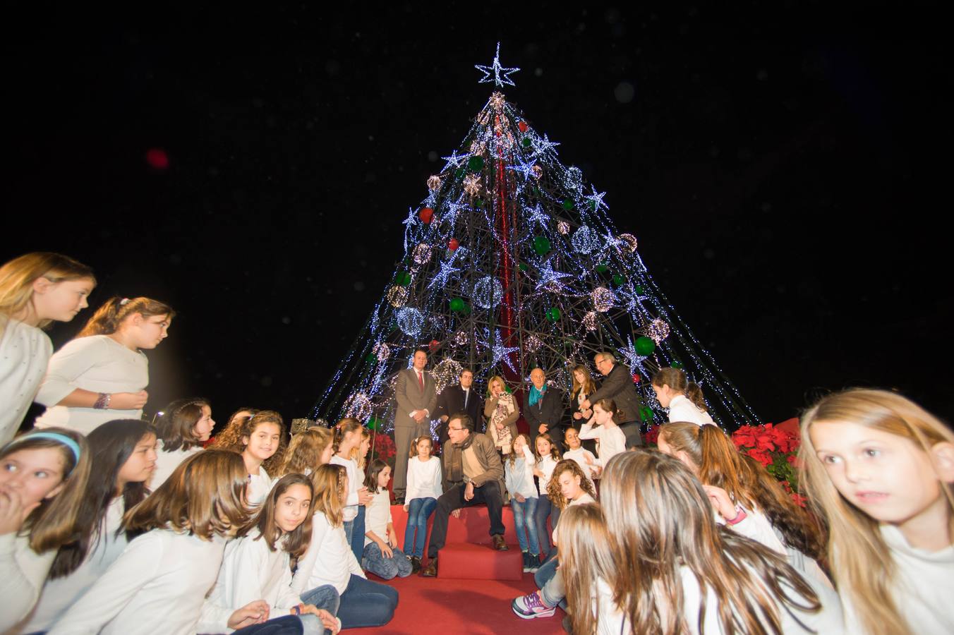 La Navidad llega a lo grande a la plaza Circular