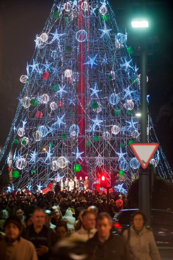 La Navidad llega a lo grande a la plaza Circular