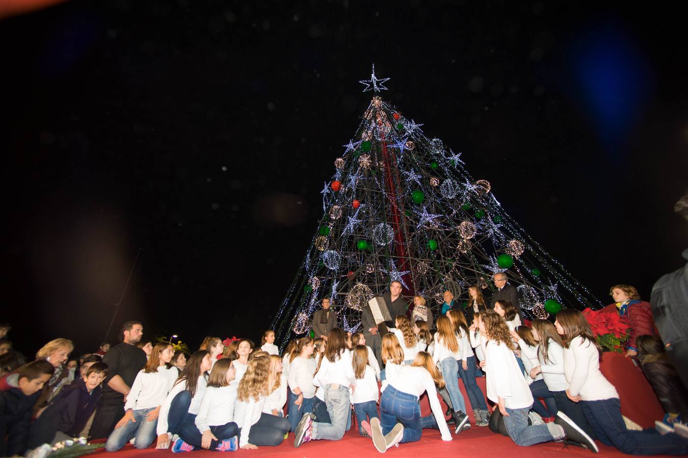 La Navidad llega a lo grande a la plaza Circular