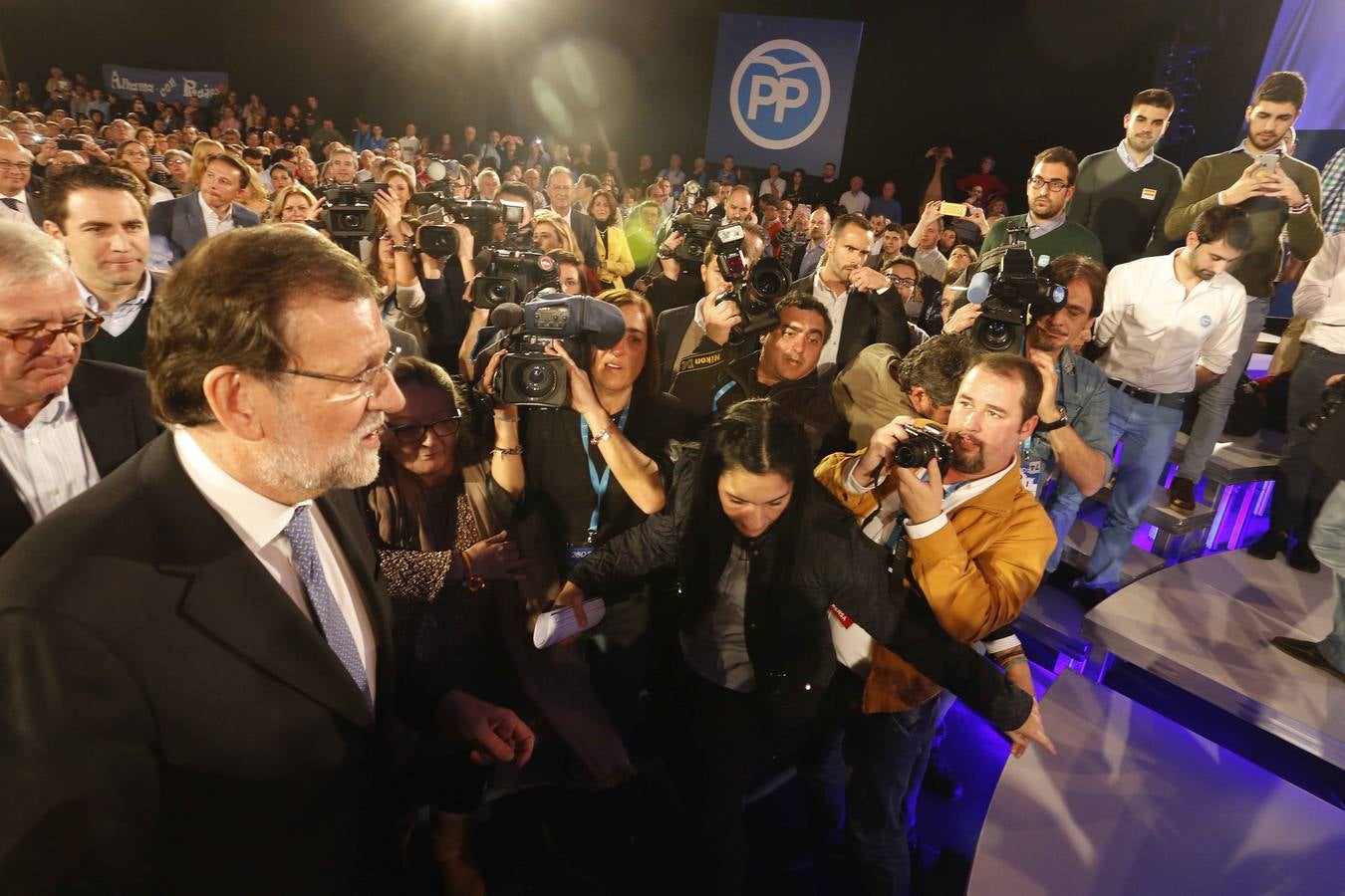 Suspendido el mitin de Rajoy en Murcia por el atentado de Afganistán