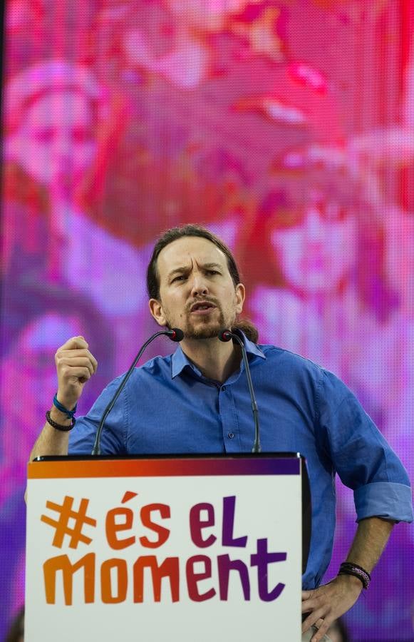 Mitin Pablo Iglesias en Alicante