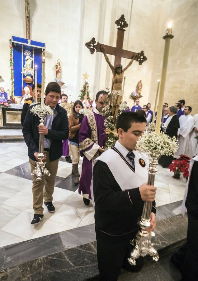 El Obispo inicia el Año Jubilar de la Catedral con la apertura de las puertas