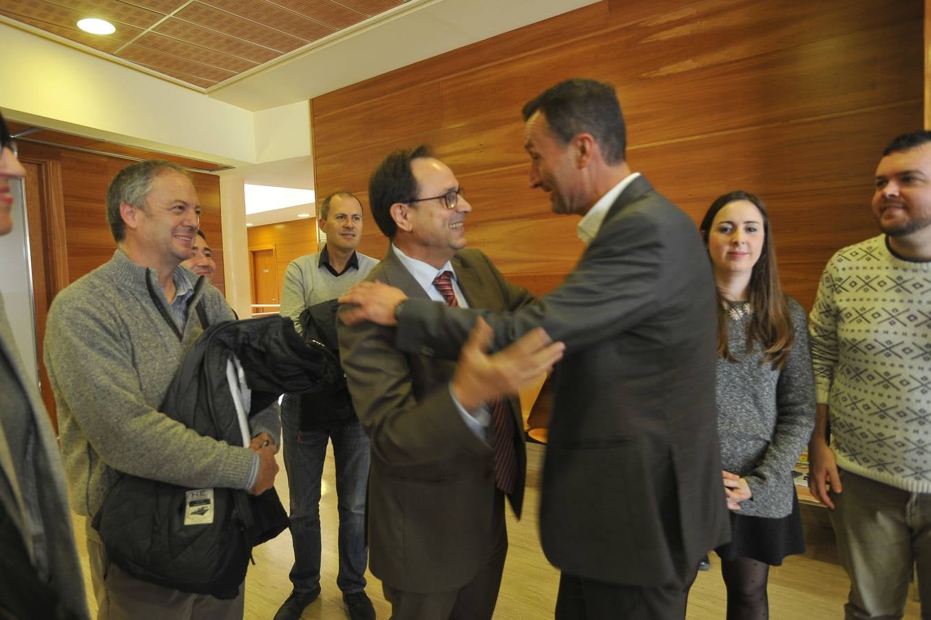 Reunión del conseller de Hacienda, Vicent Soler, con el Consejo Social y Económico de Elche