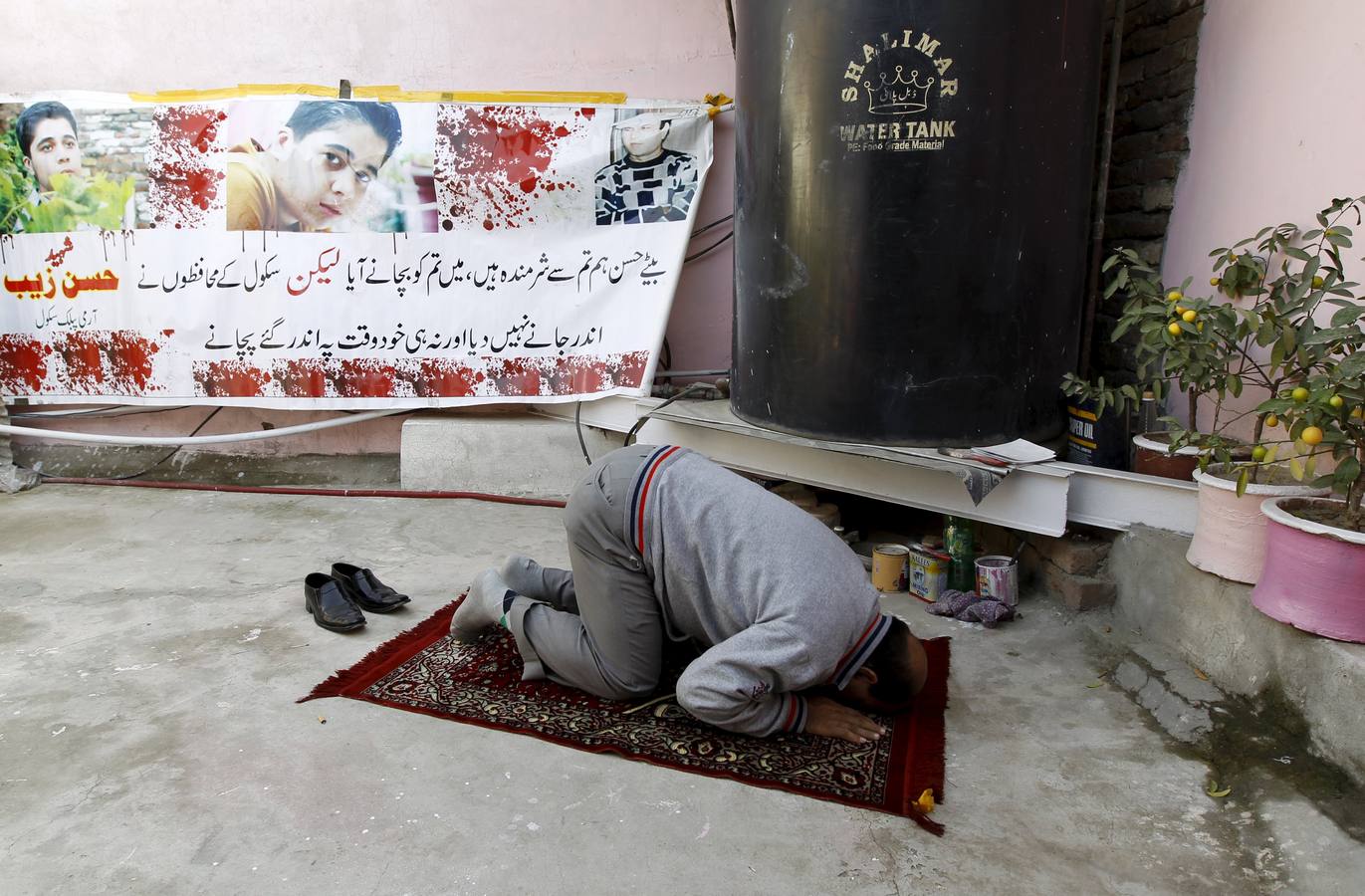 El santuario de los 134 estudiantes de Peshawar