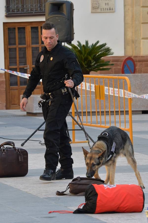 &#039;Alma&#039;, la primera perra policía lorquina