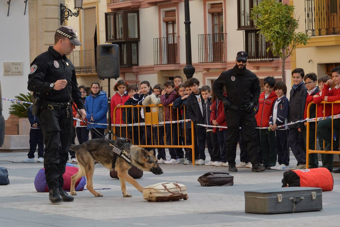 &#039;Alma&#039;, la primera perra policía lorquina