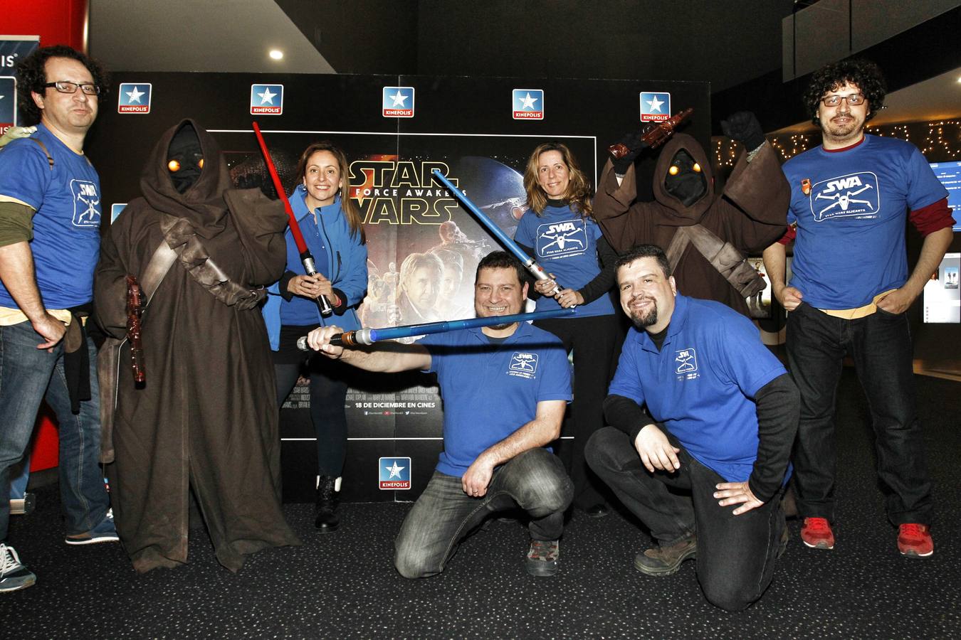 Colas en el estreno de &#039;Star Wars&#039; en Alicante