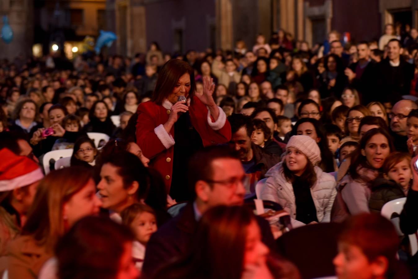 Murcia recibe a Papá Noel