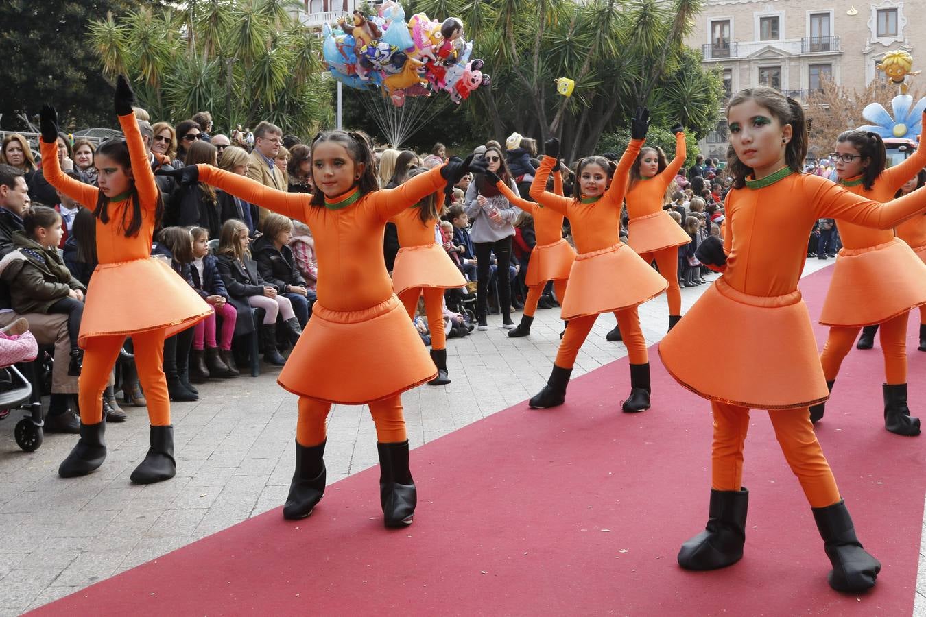 Magia e ilusión en el desfile de Navidad