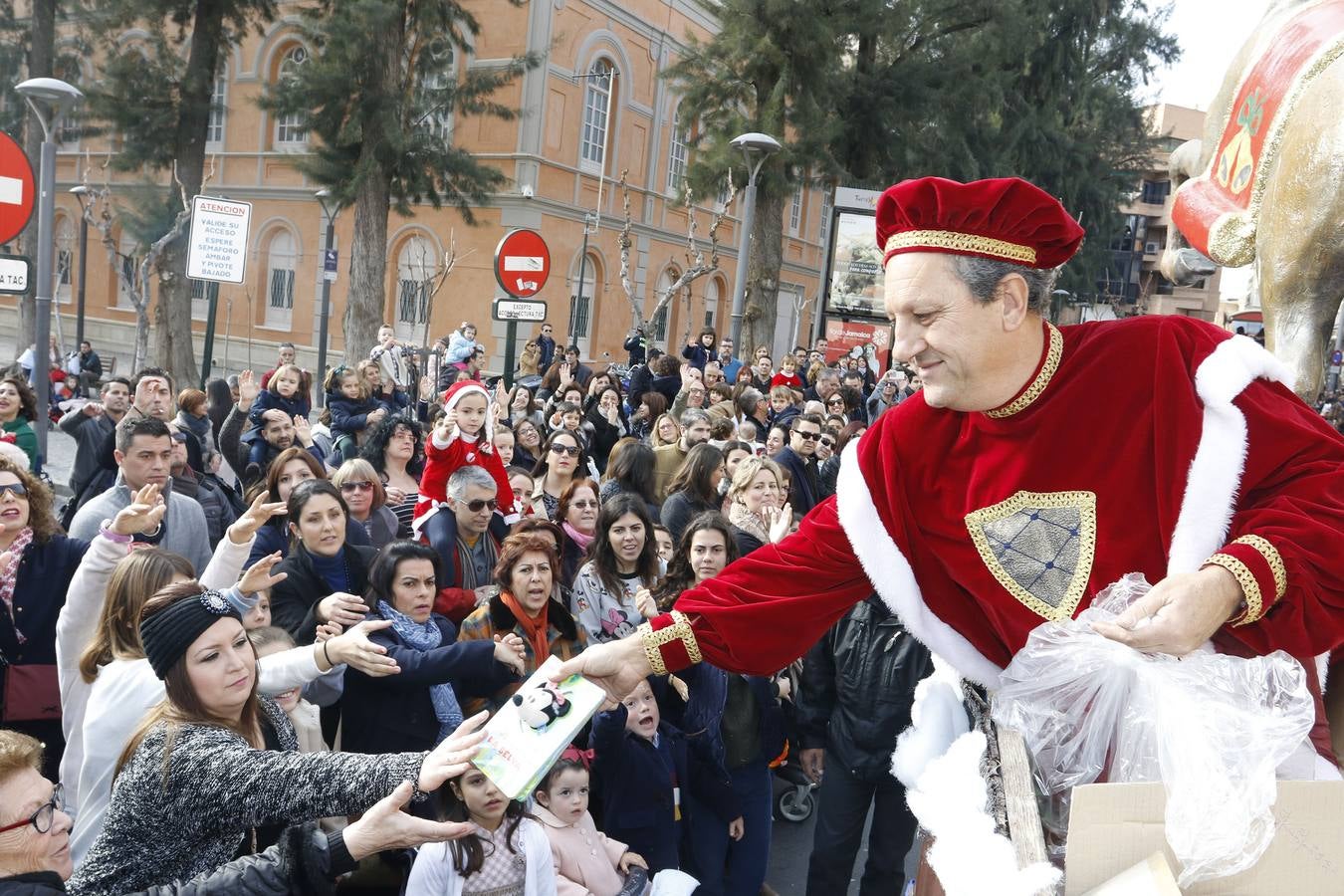 Magia e ilusión en el desfile de Navidad