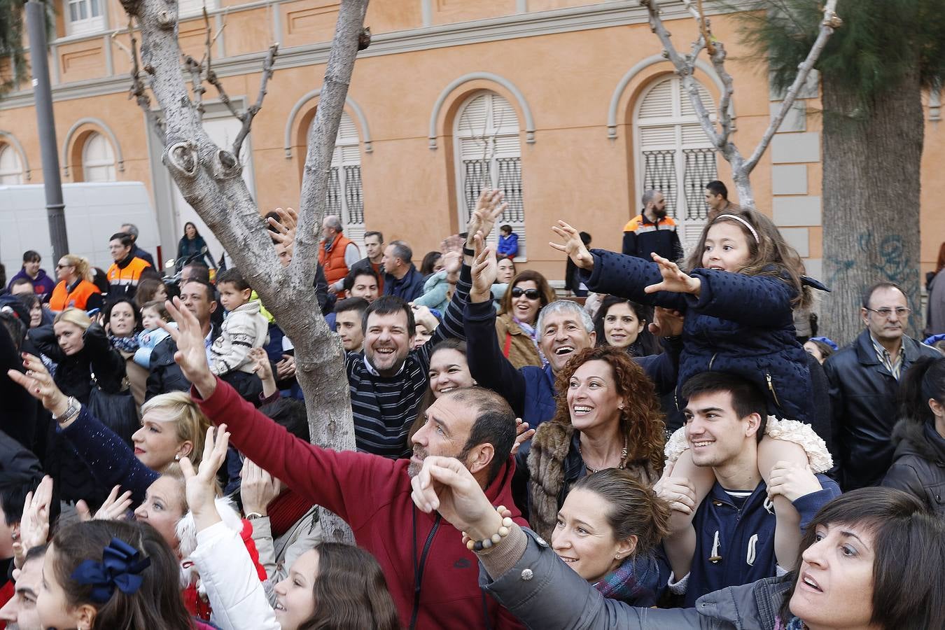 Magia e ilusión en el desfile de Navidad