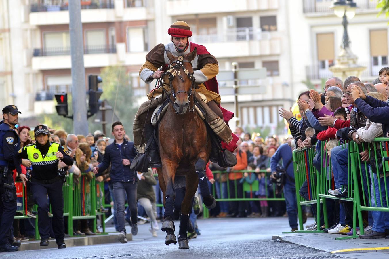 Carrera de Cantó para anunciar la Venida de la Virgen