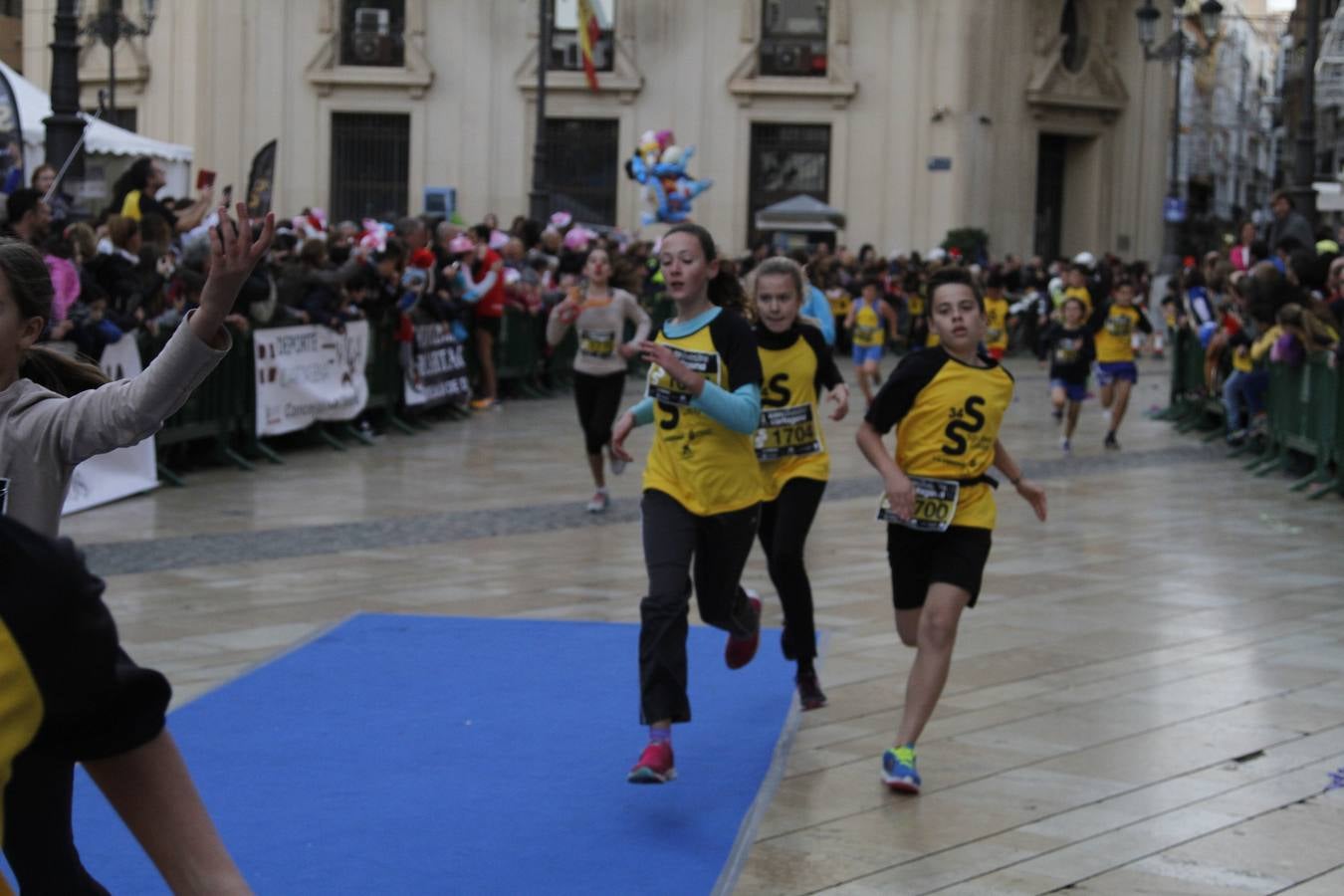 Alevines e infantiles a la carrera en Cartagena