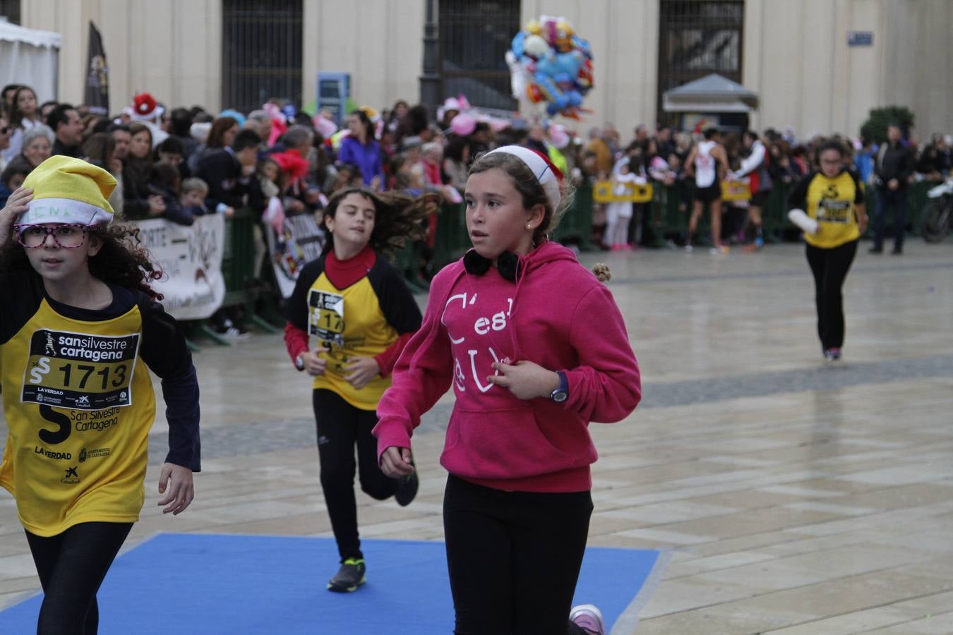 Alevines e infantiles a la carrera en Cartagena