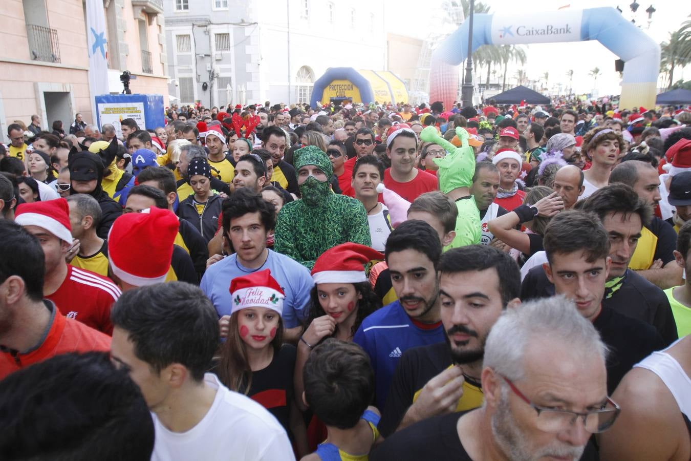 Primeros metros de la San Silvestre de Cartagena 2015