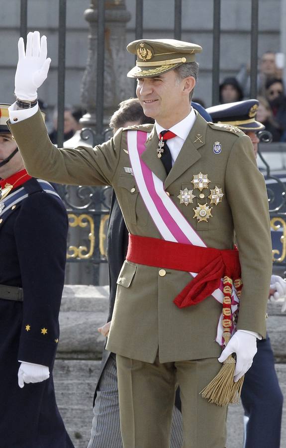 Los Reyes presiden la Pascua Militar