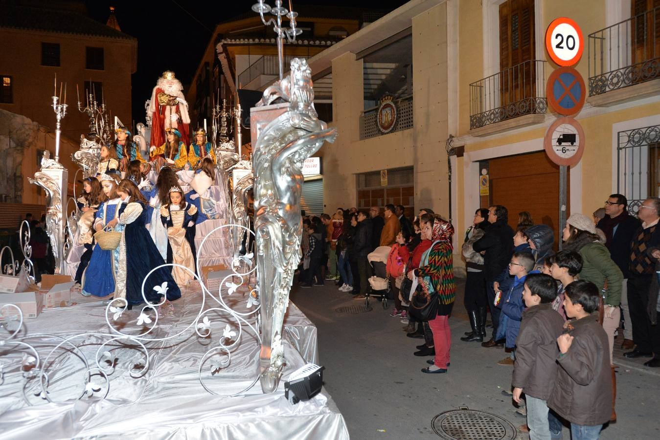 Cabalgata de los Reyes en Lorca 2016