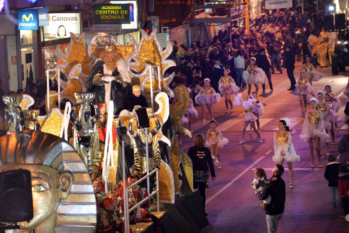 Cabalgata de los Reyes en Lorca 2016