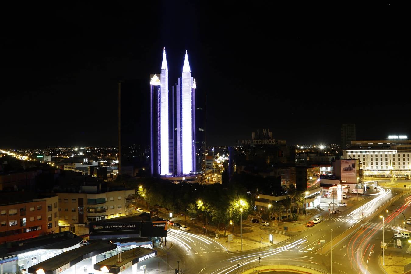 Las &#039;Torres Gemelas&#039; de Murcia cambian de imagen