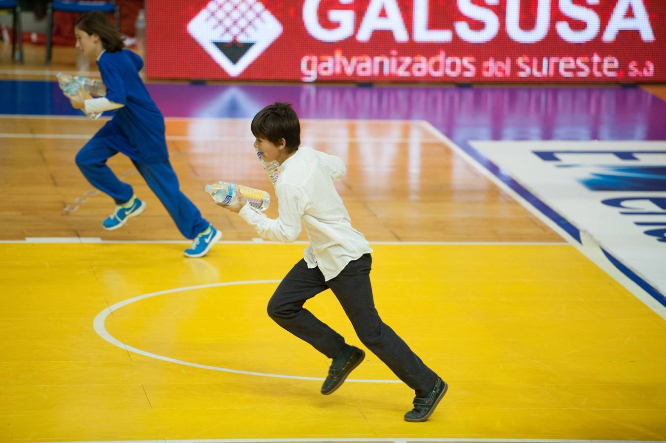 La grada del UCAM Murcia - Montakit